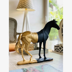 Polyresin Horse Showpiece